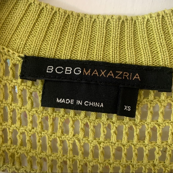 BCBGMaxAzria 100% silk sequin crop cardigan, size XS - Picture 5 of 6